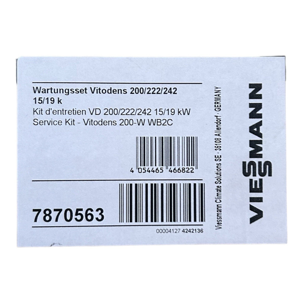 Wartungs Set Viessmann 7870563 div. Vitodens 200 /222/242 15/19 kW Zündelektrode