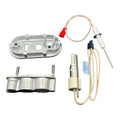 BOSCH Buderus Sieger Glühzünder/Elektrode Set Kpl. 15 45Kw Ersatzteil 7736700318