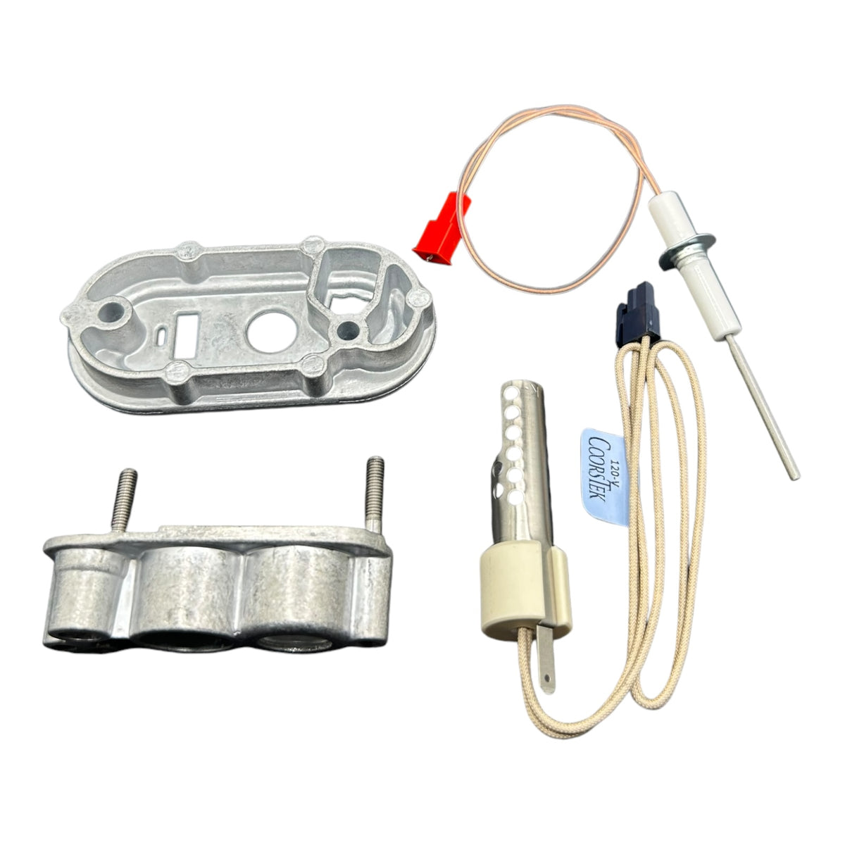 BOSCH Buderus Sieger Glühzünder/Elektrode Set Kpl. 15 45Kw Ersatzteil 7736700318