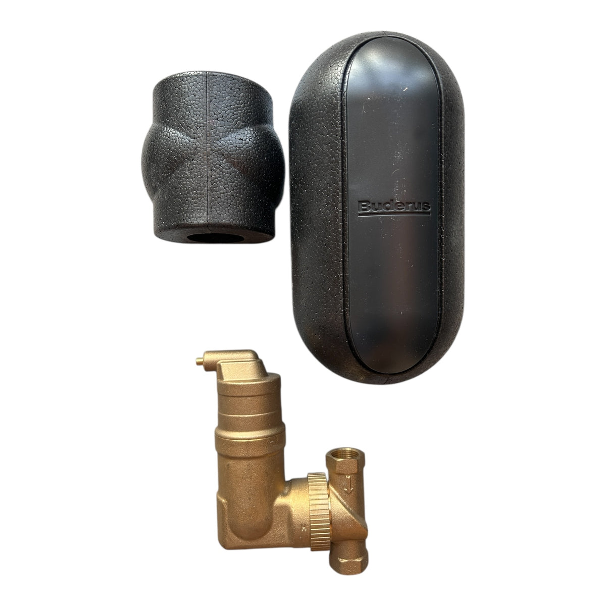 Buderus Logafix Luftabscheider DN20 3/4" Innengewinde mit Isolierung 7738330195