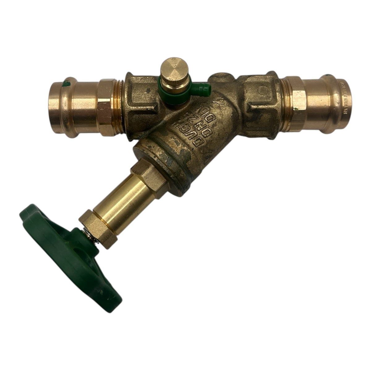 Schlösser Freistromventil 0015382800001 DN 25, 28mm, IG, mit Entleerung,