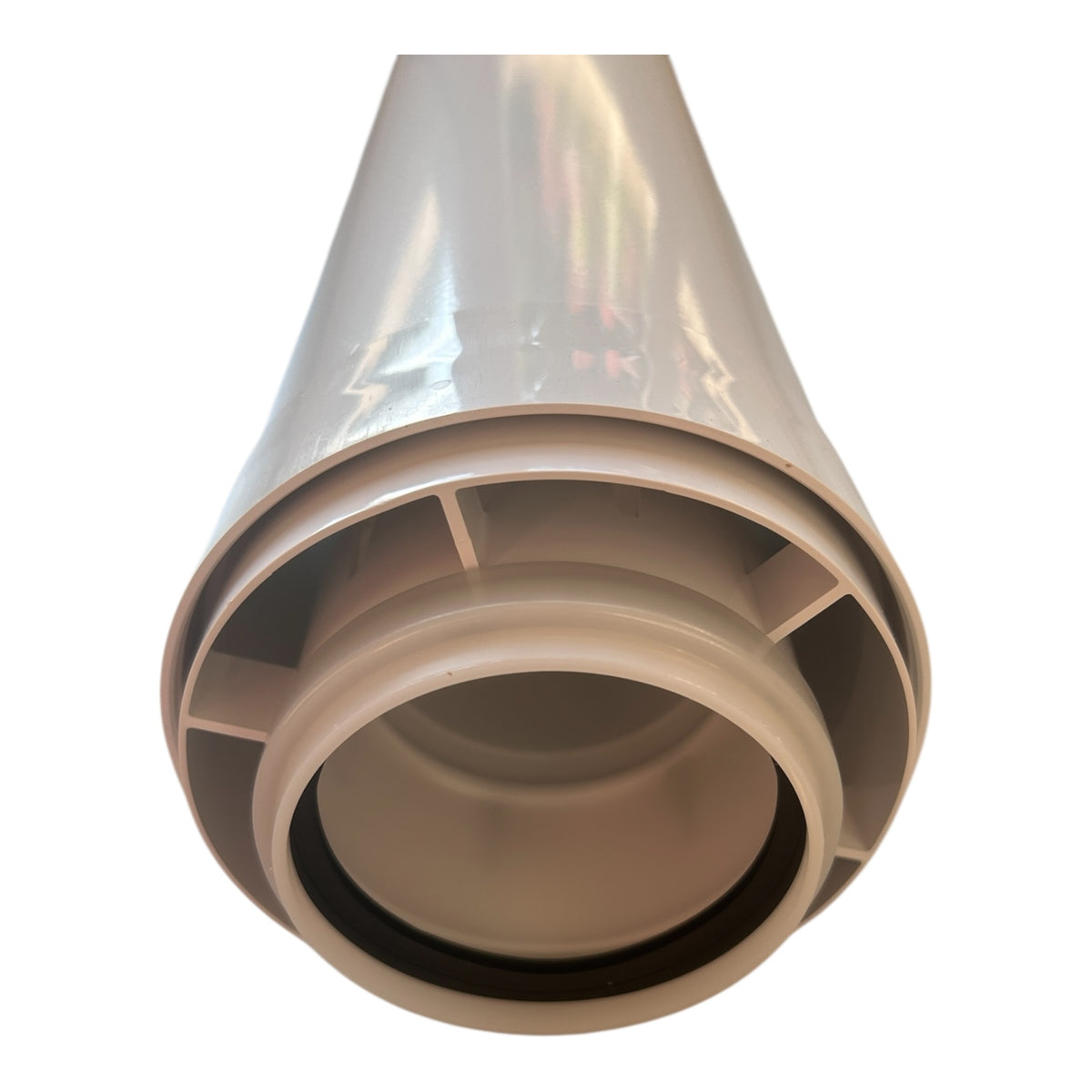 Viessmann 7194320 AZ-Rohr DN 80/125 mm Länge 500 mm Abgas- und Zuluftrohr