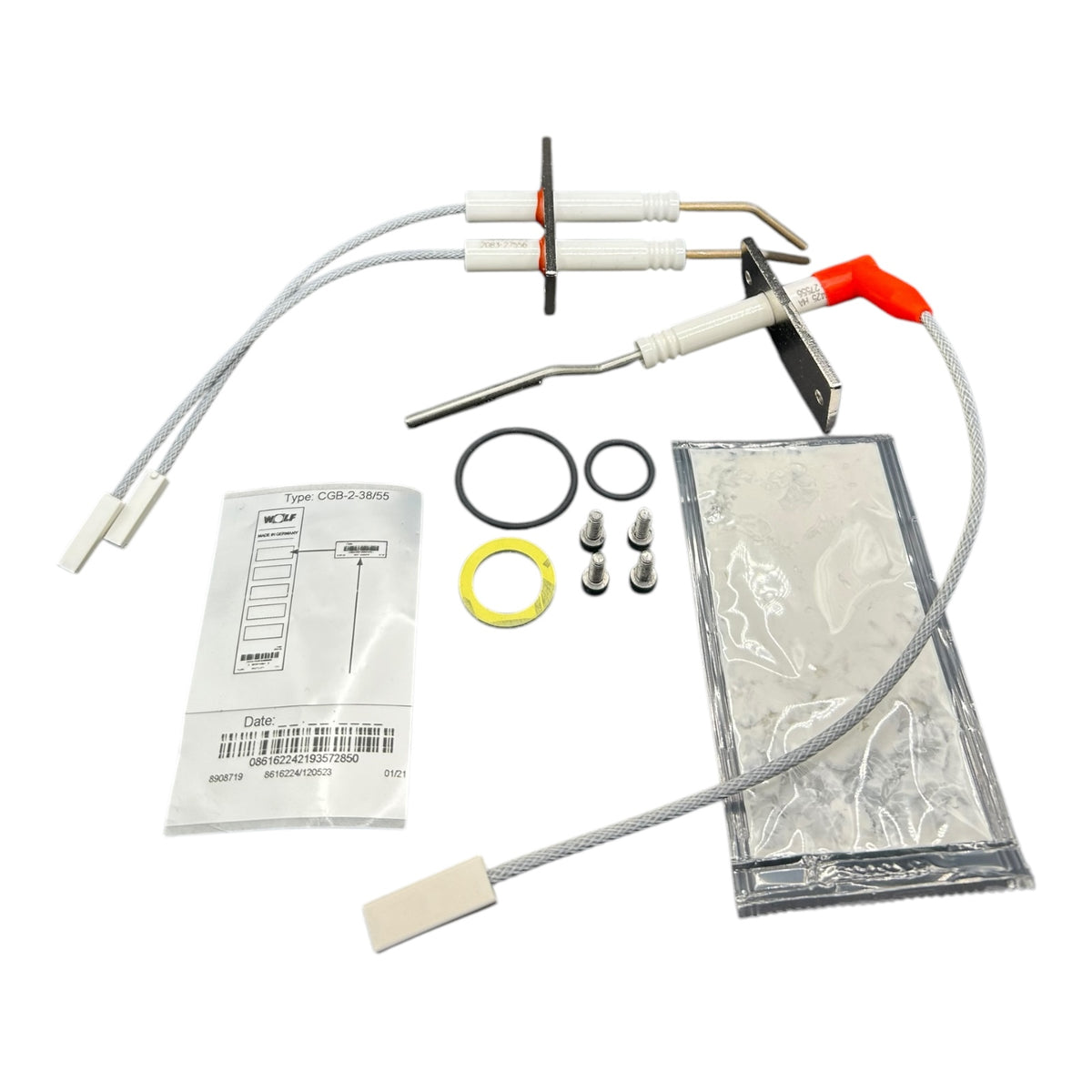 Wolf Wartungsset mit Elektroden 8616224 CGB-2-38/55 OVP