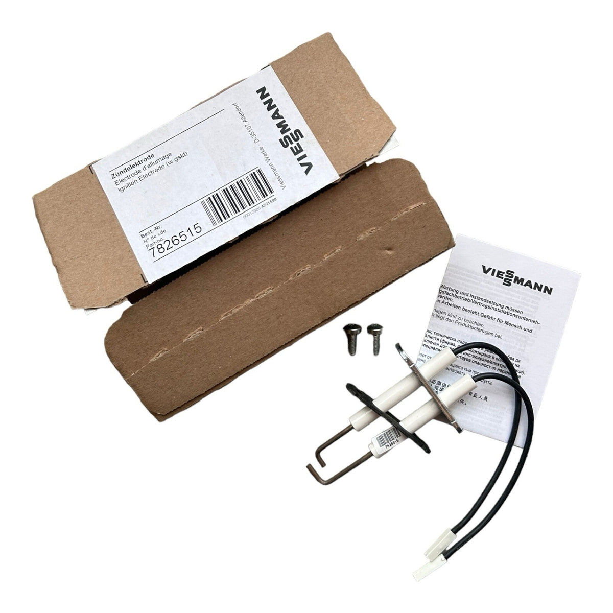 Viessmann 7826515 Zündelektrodenblock - Geeignet für Viessmann Vitodens 200-W