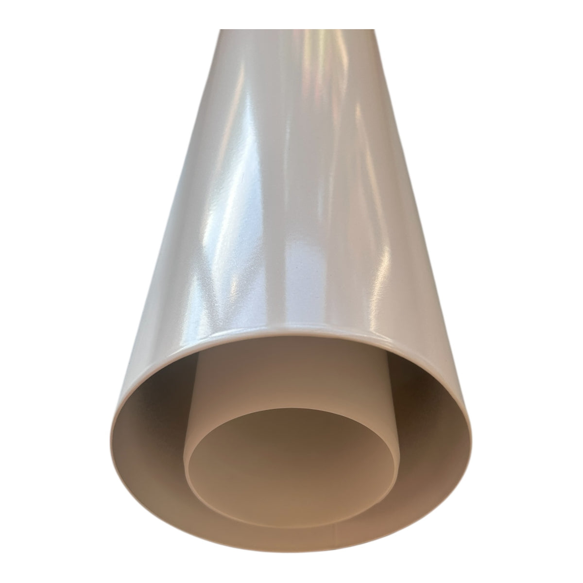Viessmann 7194320 AZ-Rohr DN 80/125 mm Länge 500 mm Abgas- und Zuluftrohr
