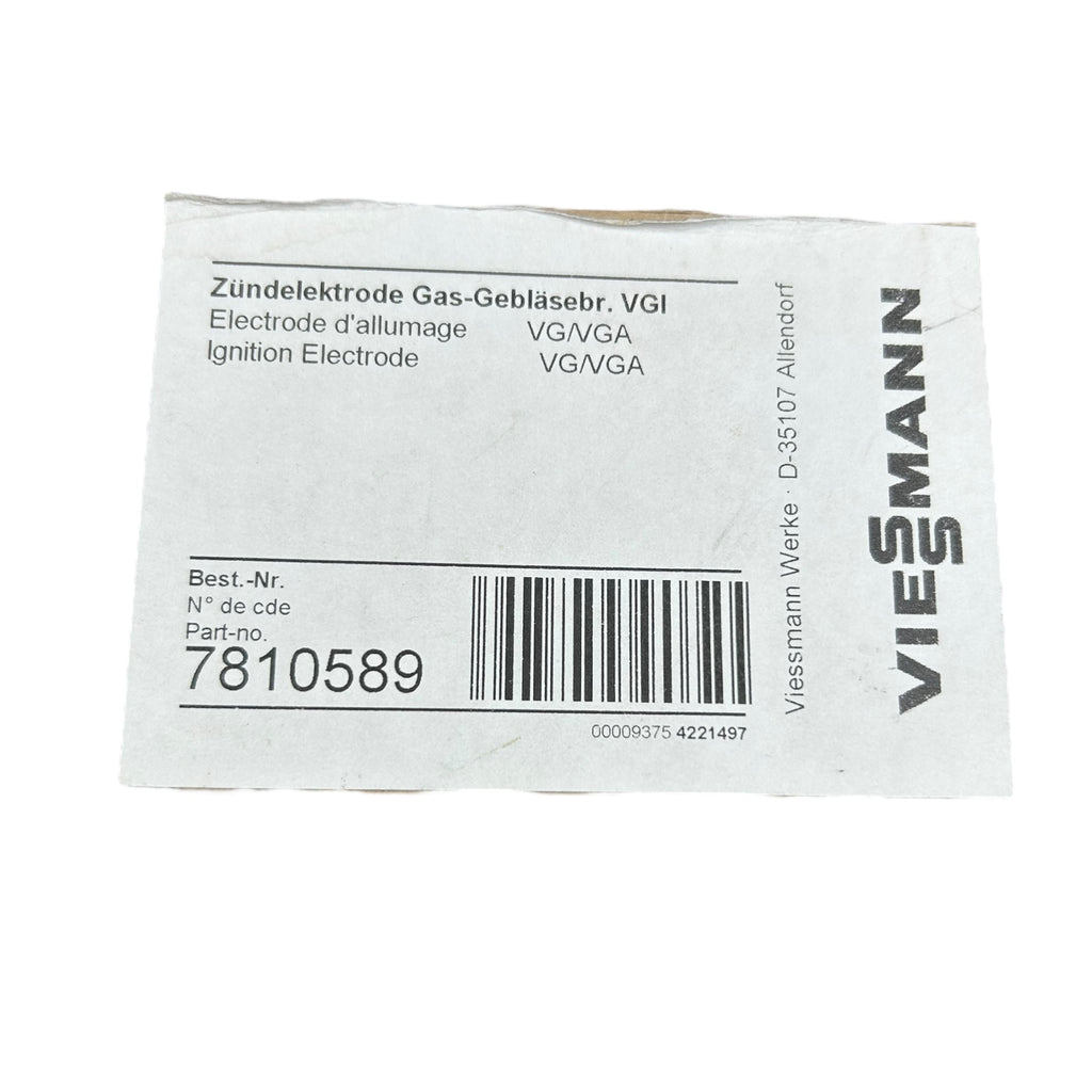 VIESSMANN Zündelektrode 7810589 Gas-Gebläsebr. VGI für Unit Gas-Gebläsebrenner