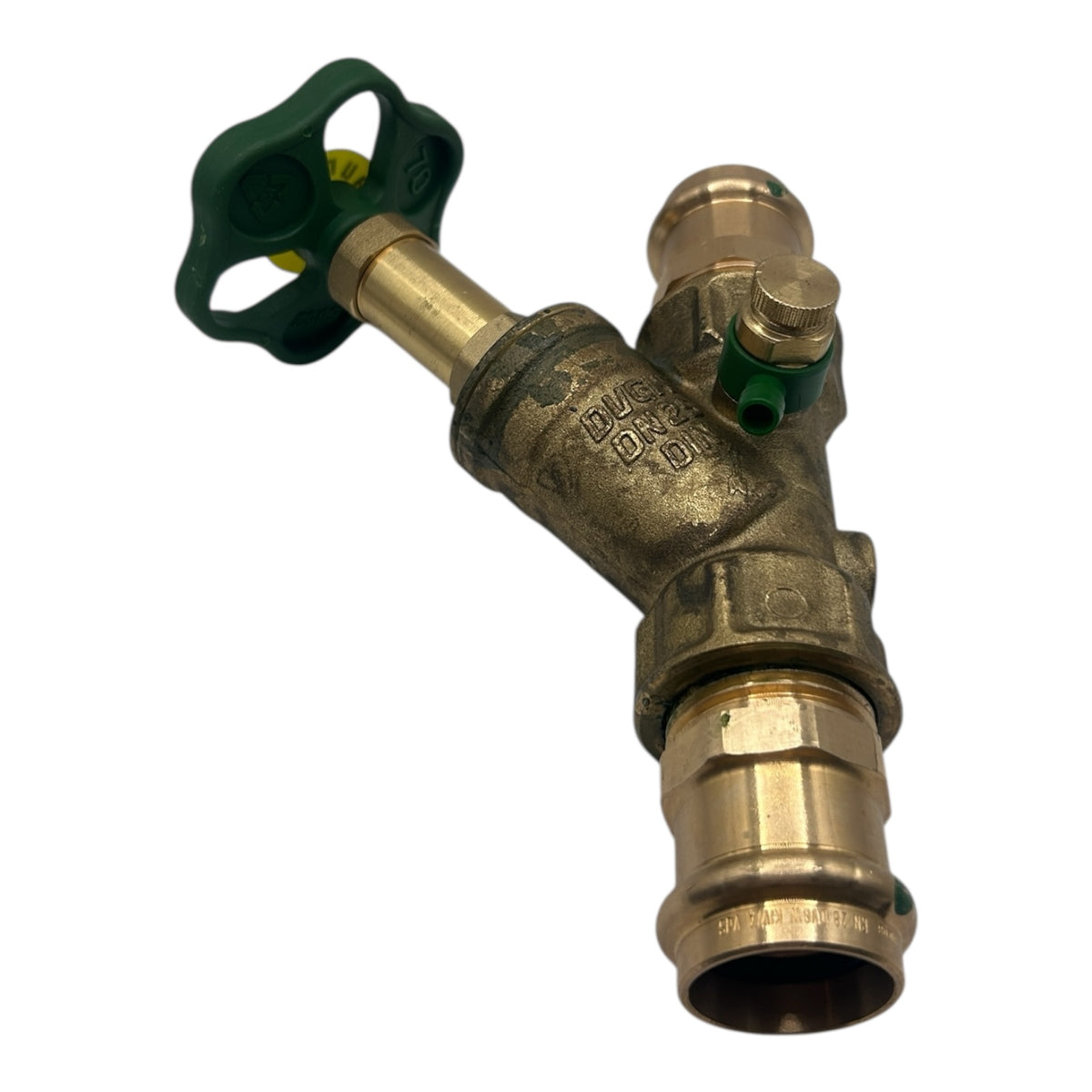 Schlösser Freistromventil 0015382800001 DN 25, 28mm, IG, mit Entleerung,