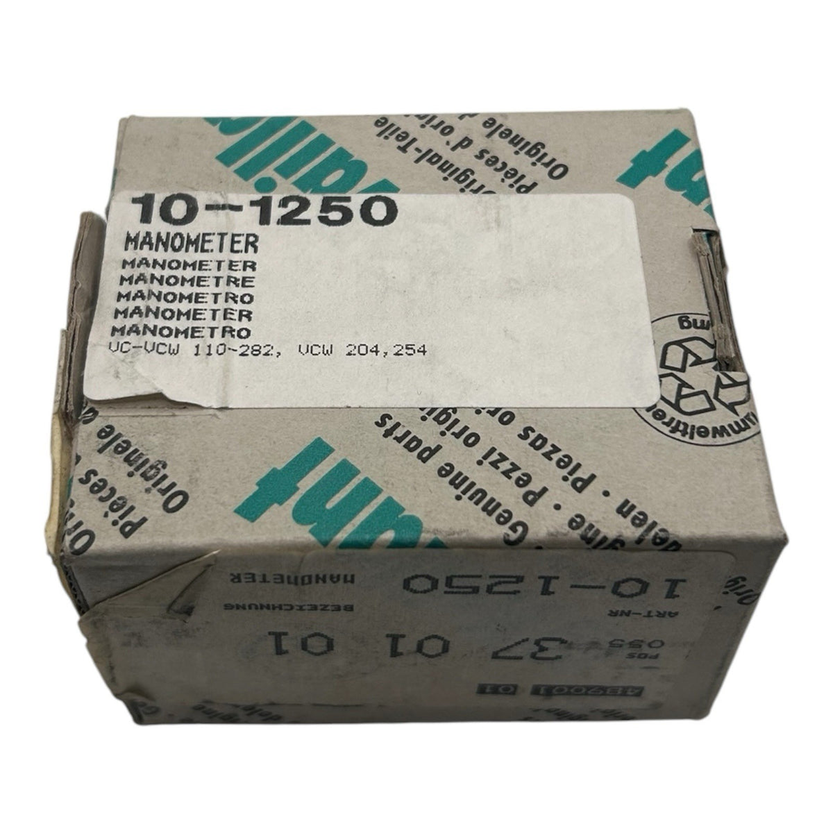 Vaillant Manometer 101250 Druckanzeige VC 110 180 182 184 185 240 242 280 /I#036
