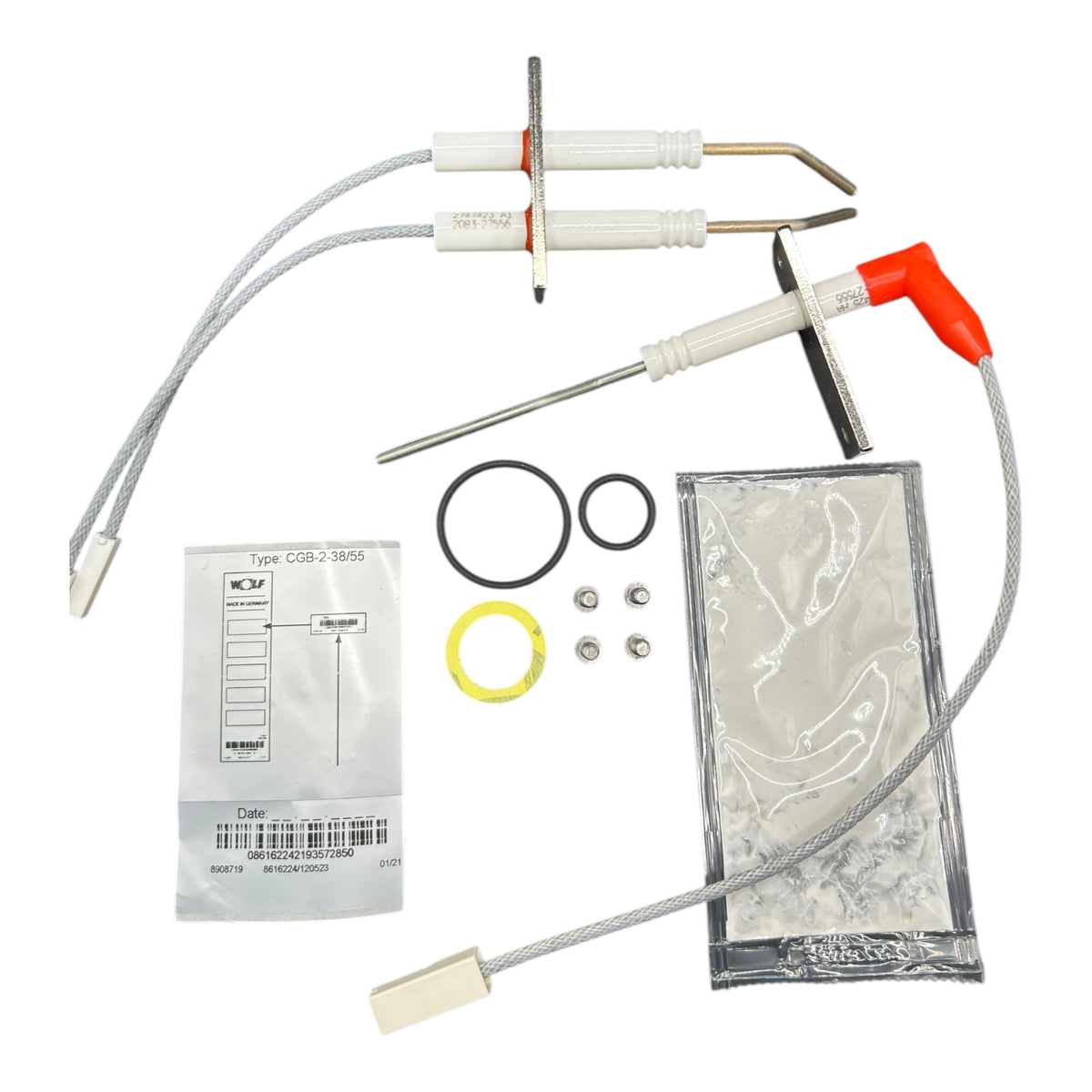 Wolf Wartungsset mit Elektroden 8616224 CGB-2-38/55 OVP