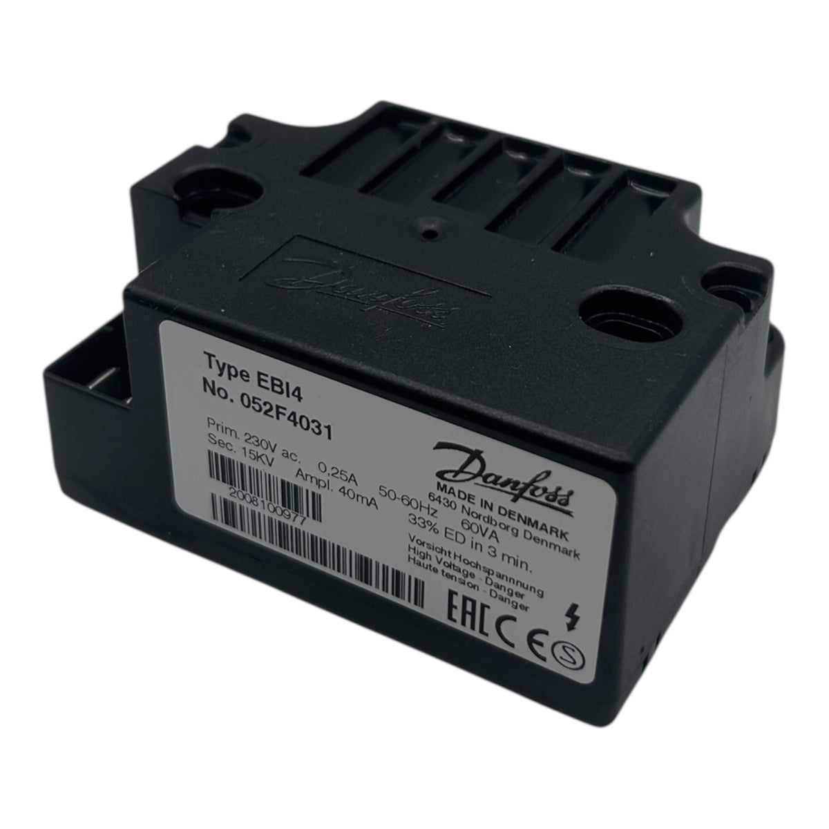 Bosch 8718579065 Buderus Sieger Zündeinrichtung Zündtrafo Zündeinheit RE/DE V4