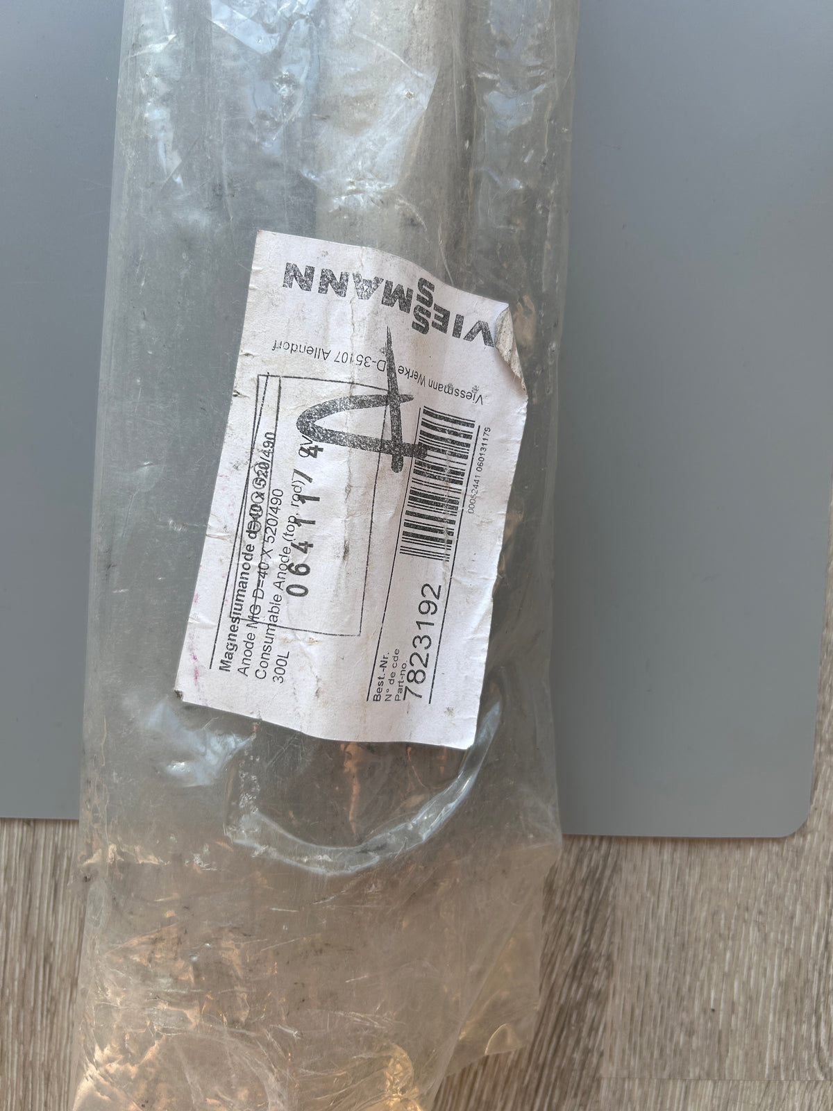 Viessmann Magnesiumanode 7823192 Speicher Opferanode Schutzanode d=40x520/490