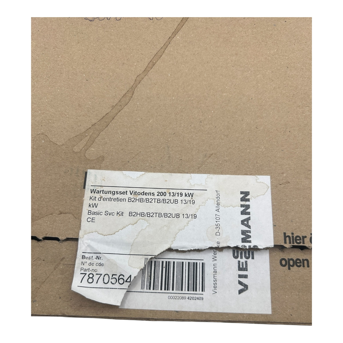 Viessmann 7870564 Wartungs-Set Zündelektrode diverse Typen von Vitodens 200 13/1
