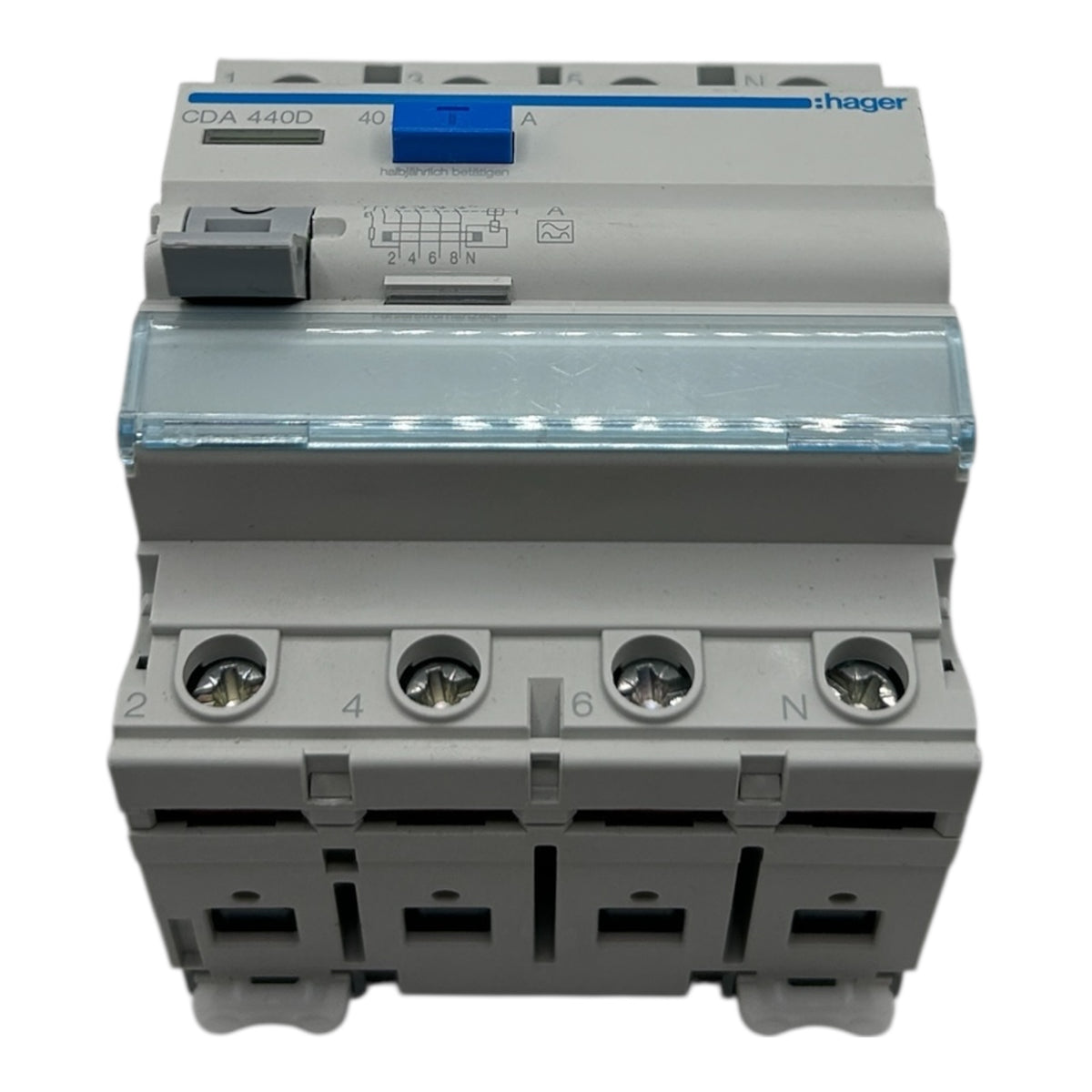 HAGER CDA440D FI-Schutzschalter , 4-polig, Typ A - 40A