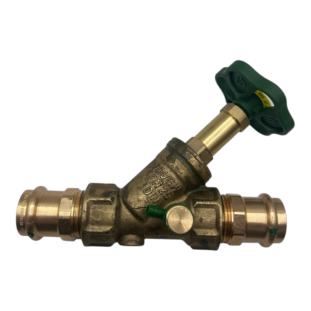 Schlösser Freistromventil 0015382800001 DN 25, 28mm, IG, mit Entleerung,