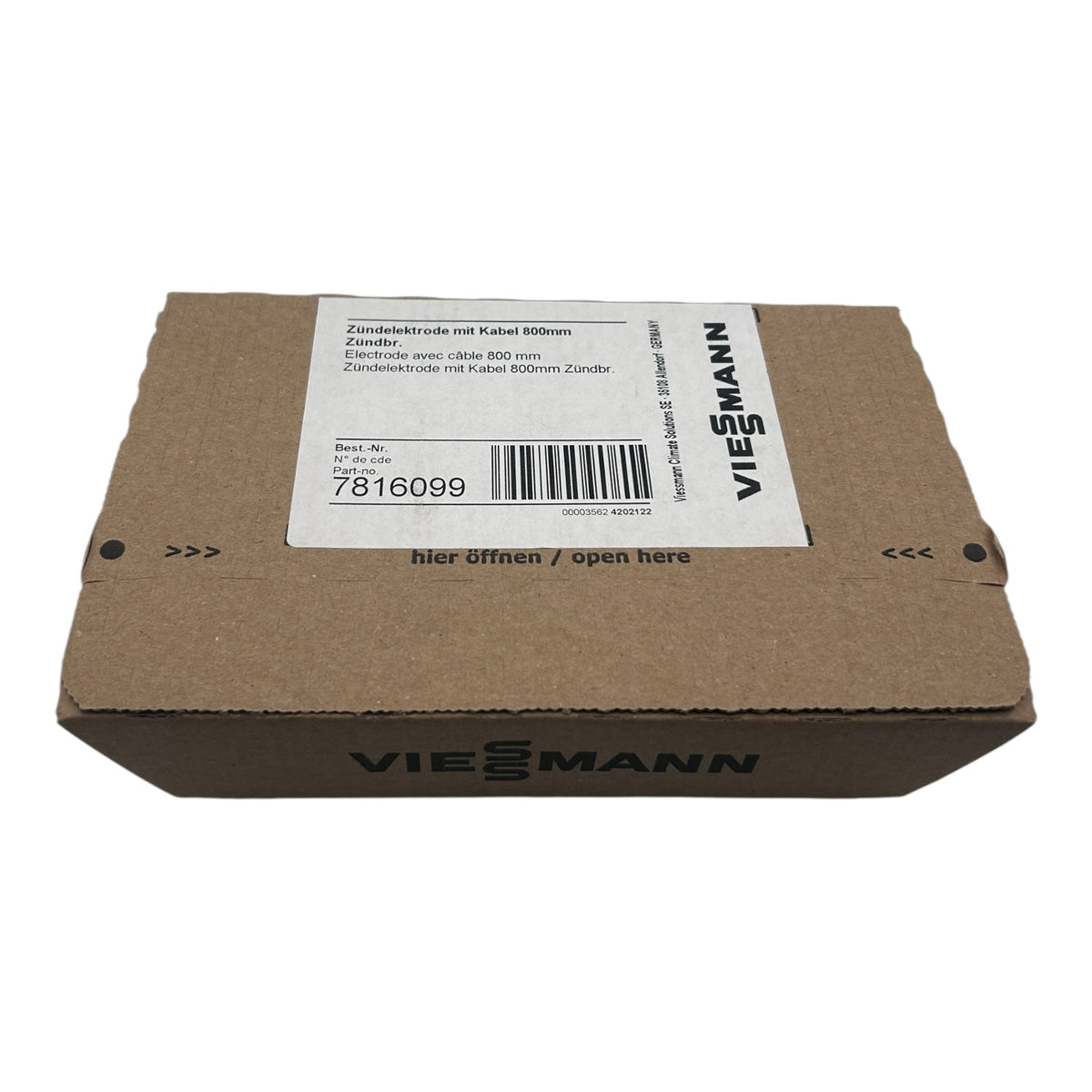 Viessmann Zündelektrode mit Leitung 800 mm lang Elektrode Gasola 7816099
