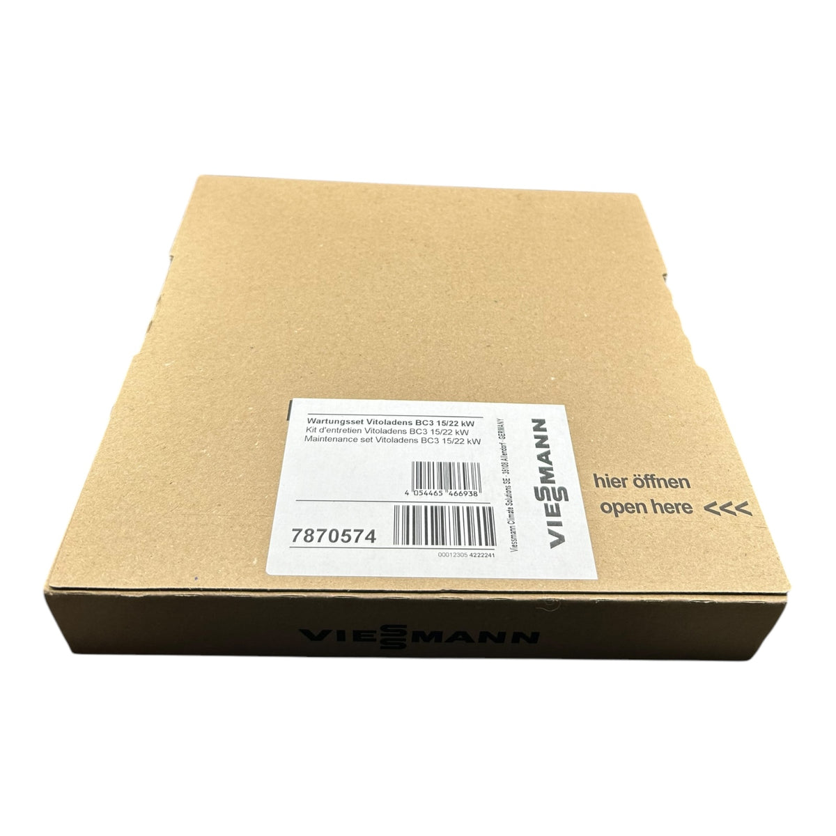 Wartungsset original Viessmann Vitoladens BC3 15/22 kW 7870574