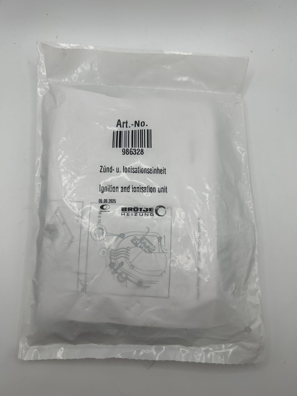 Brötje 986328 Zünd- und Ionisationselektrode passend für BBS, WBC