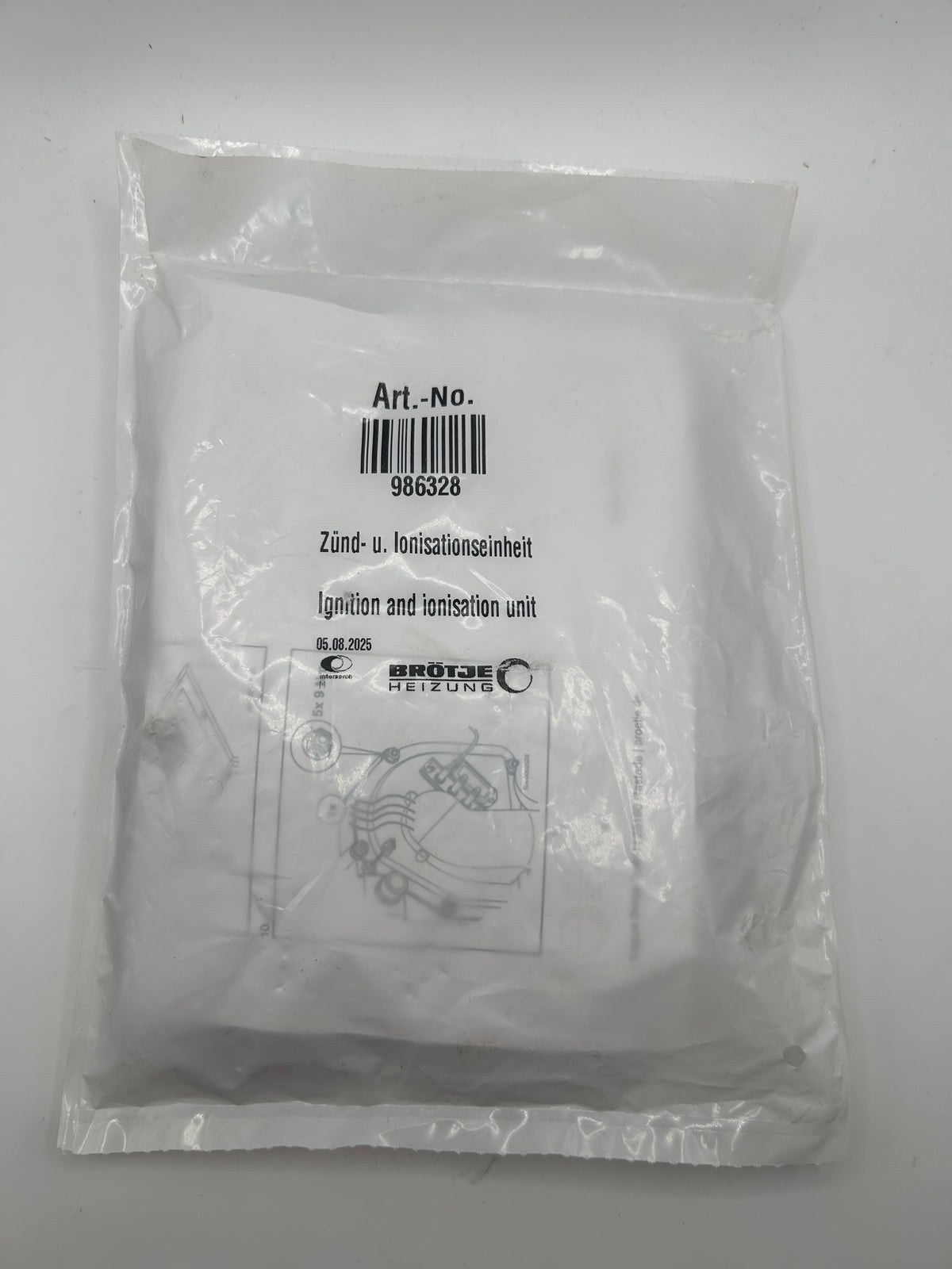 Brötje 986328 Zünd- und Ionisationselektrode passend für BBS, WBC