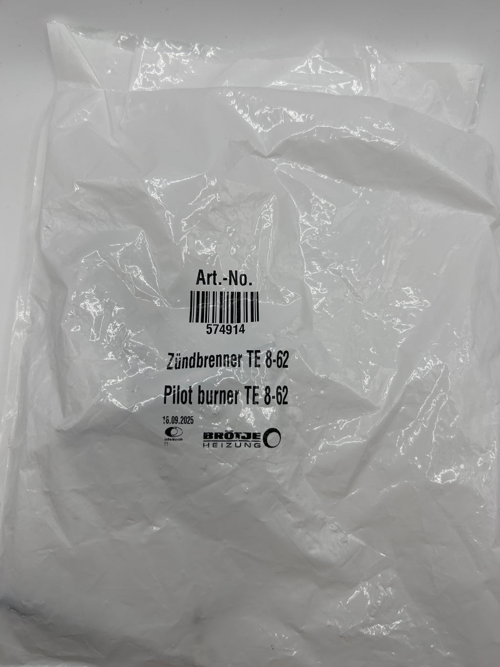 Brötje Zündbrenner 574914 kpl. für TE 8-62