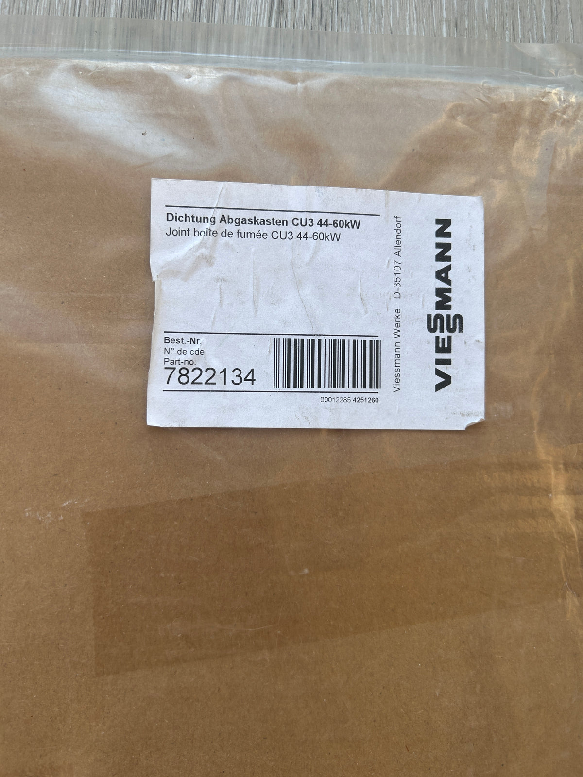 Viessmann Dichtung 7822314 Abgaskasten CU3 44-60kW