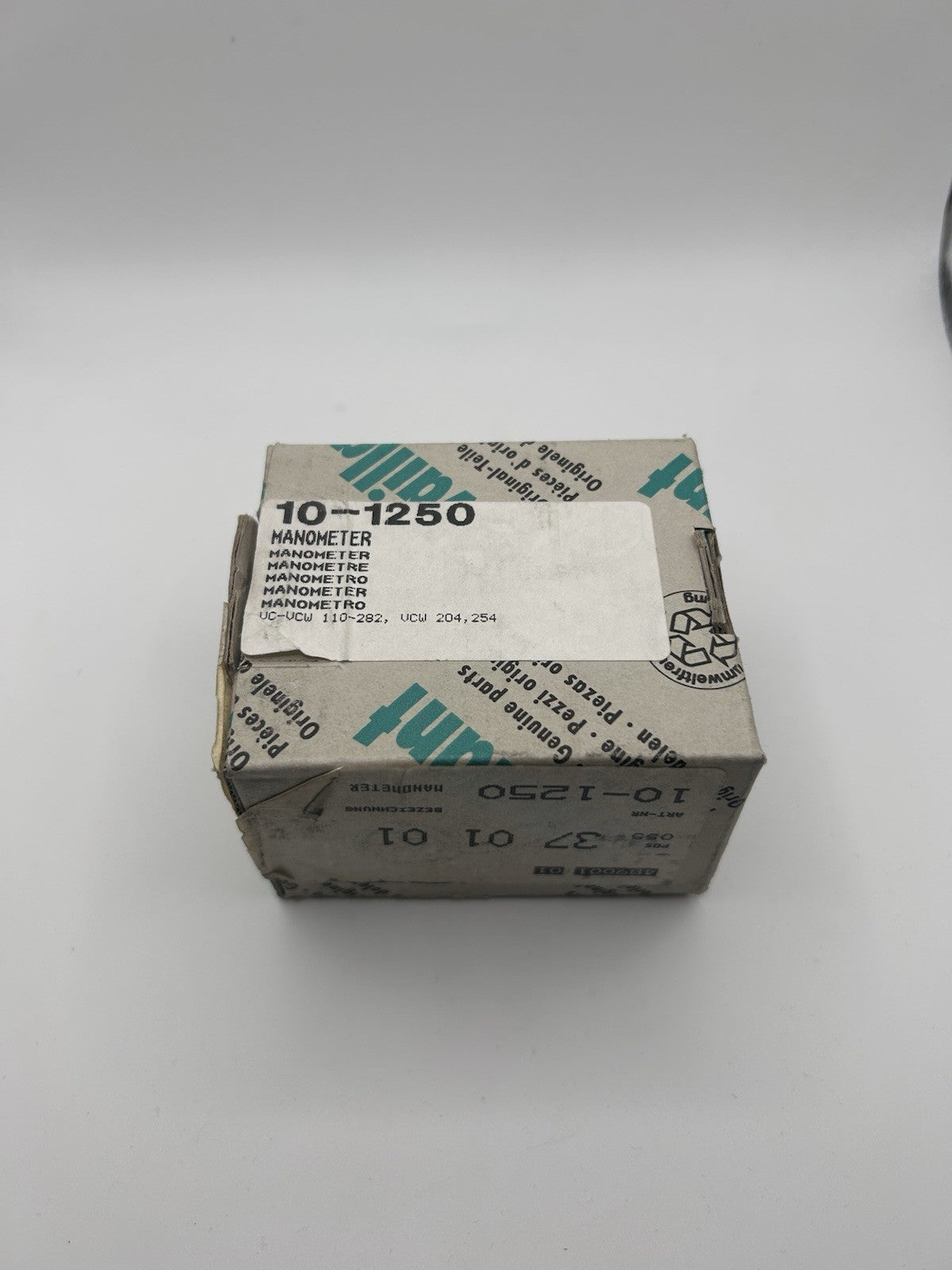 Vaillant Manometer 101250 Druckanzeige VC 110 180 182 184 185 240 242 280 /I#036
