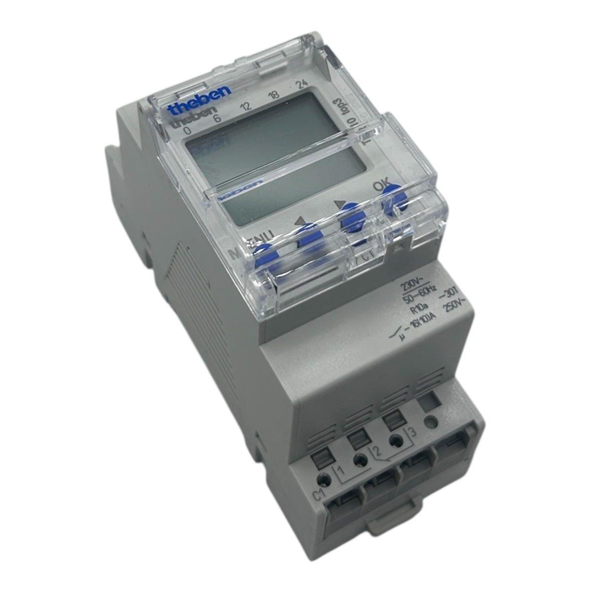Theben 6100130 Zeitschaltuhr Digital TR610 TOP3 Display 1 Kanal Gangreserve