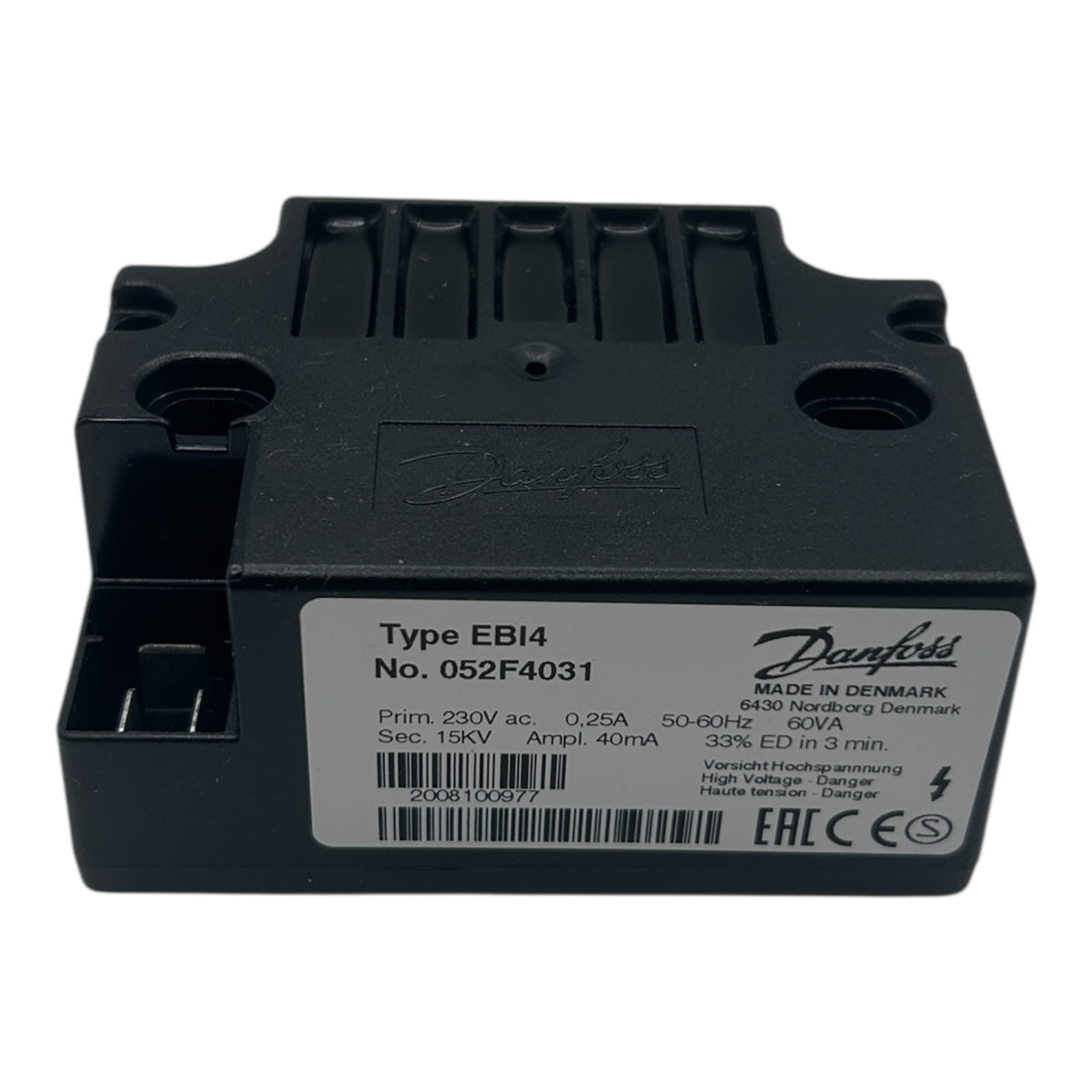 Bosch 8718579065 Buderus Sieger Zündeinrichtung Zündtrafo Zündeinheit RE/DE V4