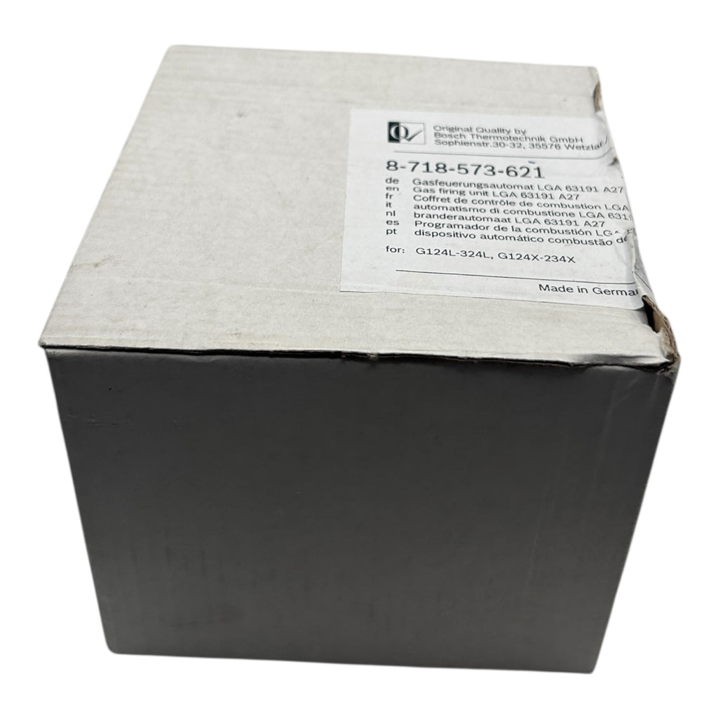 Buderus Gasfeuerungsautomat 8718573621 LGA 63.191 A27 für G124L-324L G124-234X |