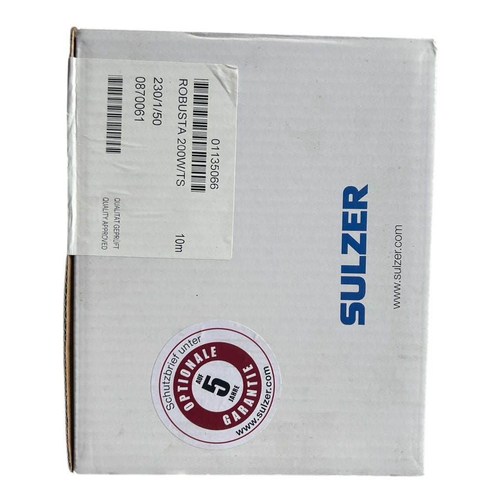 Sulzer Robusta200WTS ABS Robusta 200 W/TS Schmutzwasserpumpe mit 10 m Kabel