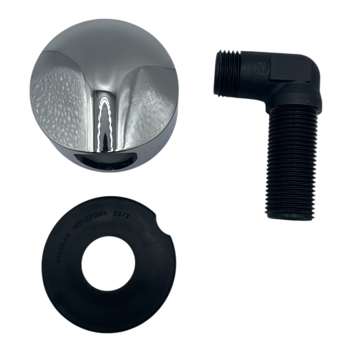 Grohe 27454000 hansgrohe Fixfit E Schlauchanschluss, Wandanschlussbogen,