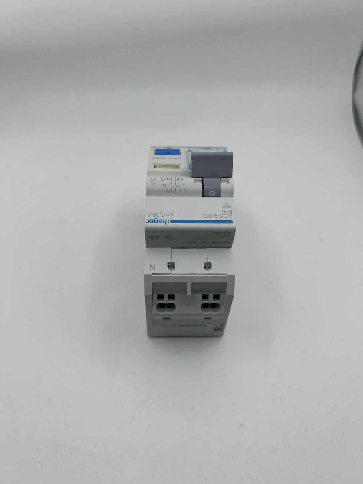 HAGER ADS916D FI/LS-Schalter B16-0,03A 1P+N (B16A)