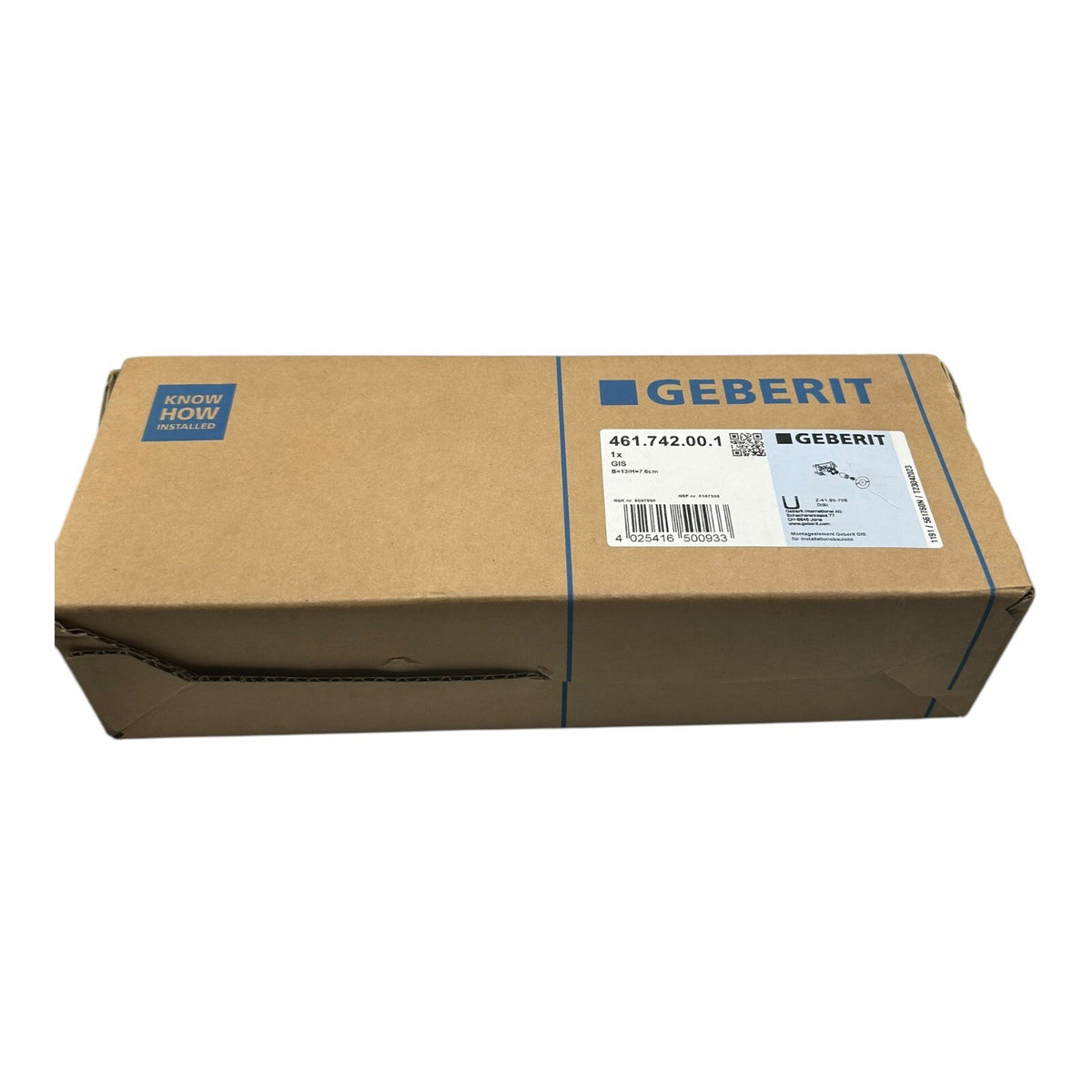 Geberit GIS Armaturenplatte Einzel-/ Blockbatterie 461.742.00.1