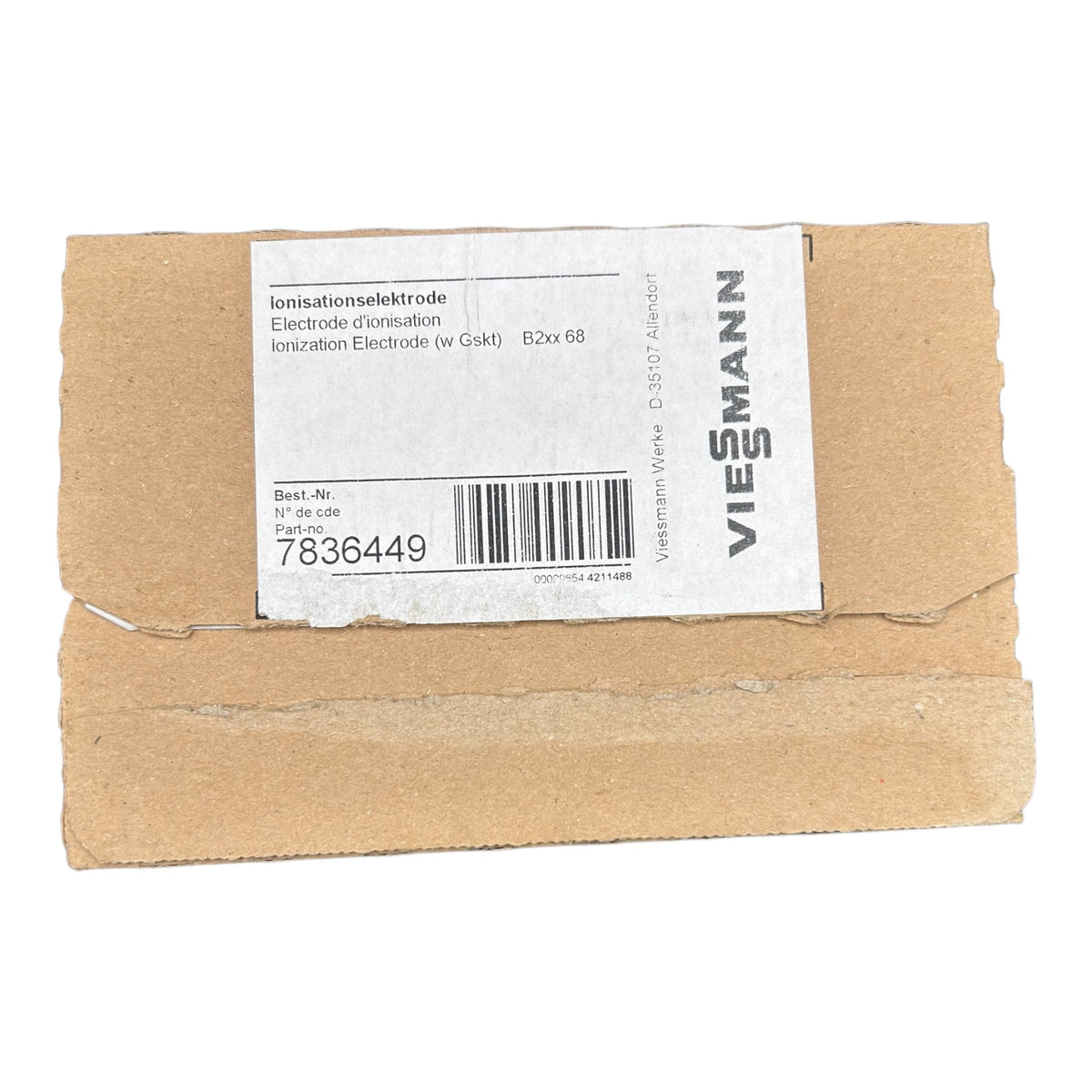 Viessmann Ionisationselektrode Vitodens 13/19KW 7836449 Überwachungselektrode