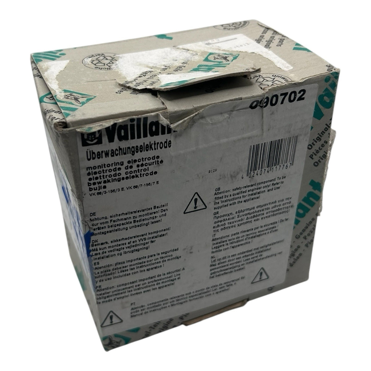 Vaillant Brennwert Zündelektrode für VC 126 /136 / 356 /466/ VC 196+ VCW 090709