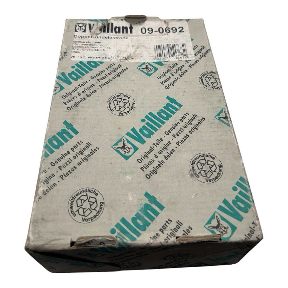 Vaillant Doppelzündelektrode für VKS 6/4 E m. Überwachungselektrode, 090692