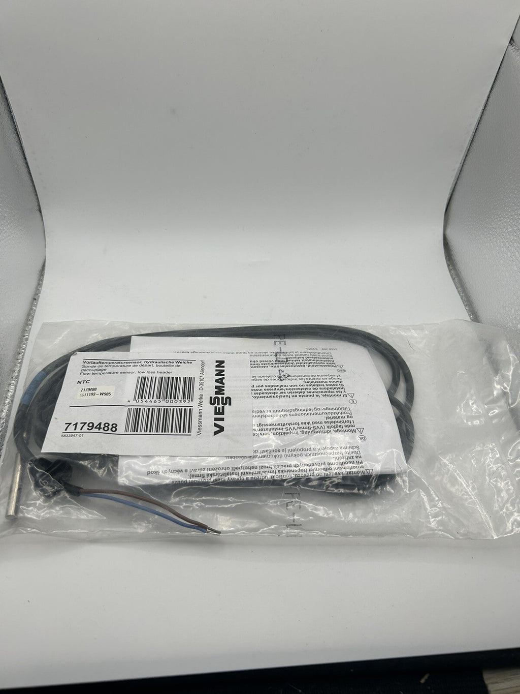 VIESSMANN Temperatursensor Nr. 7179488 für hydraulische Weiche NTC VIESSMANN
