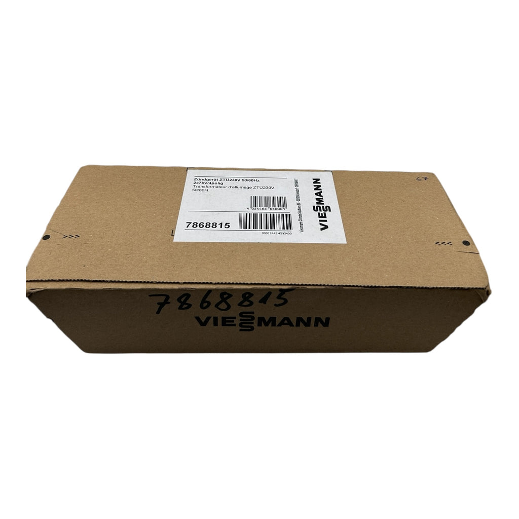 Viessmann 7868815 ZTÜ 230 V 50/60 Hz 2x7 kV Zündgerät 4-polig Zündeinheit (1J.G) geöffnet