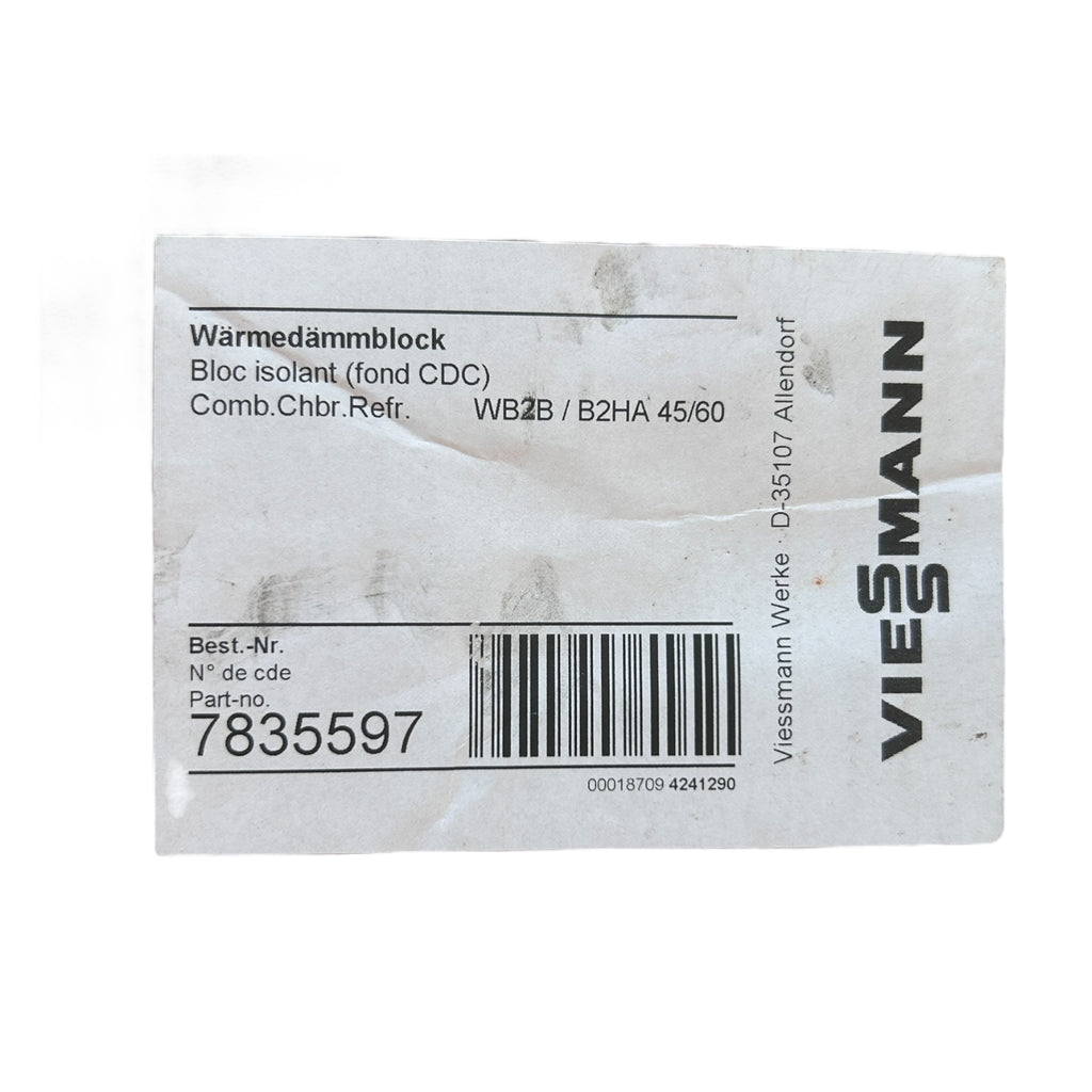 Viessmann Wärmedämmblock 7835597 Ersatzteil für diverse Vitodens 200-W Modelle