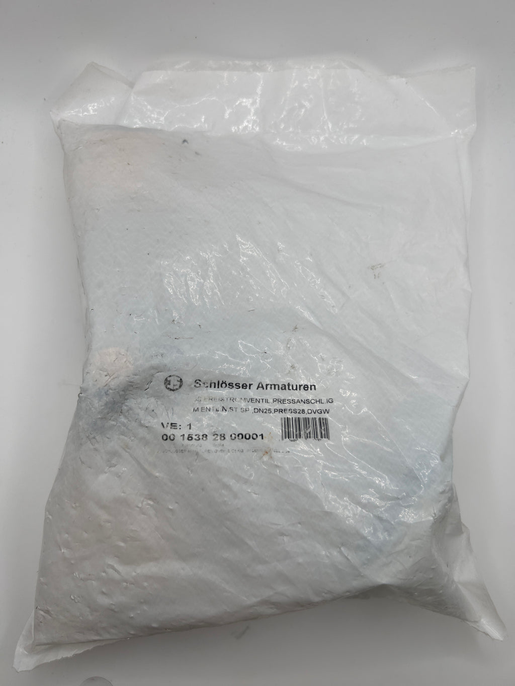 Schlösser Freistromventil 0015382800001 DN 25, 28mm, IG, mit Entleerung,