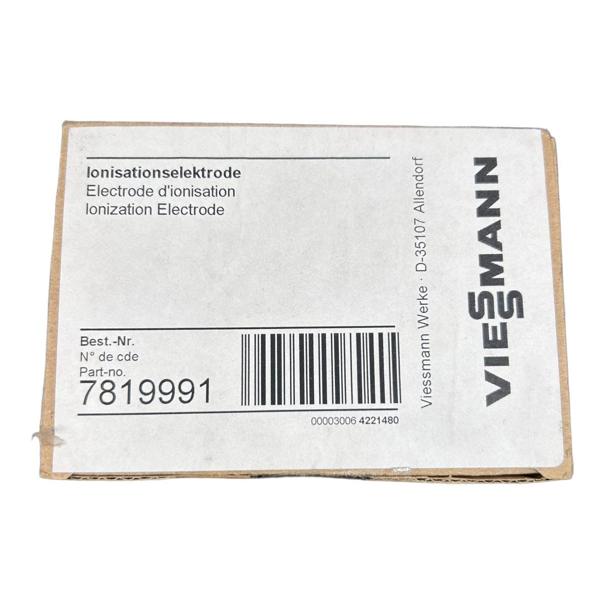 Viessmann Ionisationselektrode PWK 18, Nr. 7819991