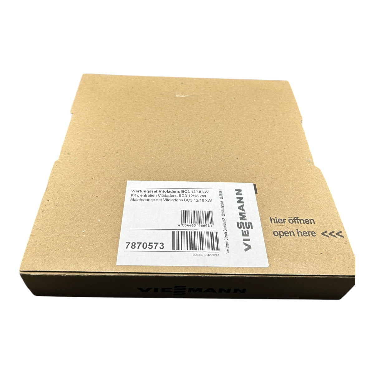 7870573 Viessmann Wartungsset Vitoladens BC3 12/18 kW
