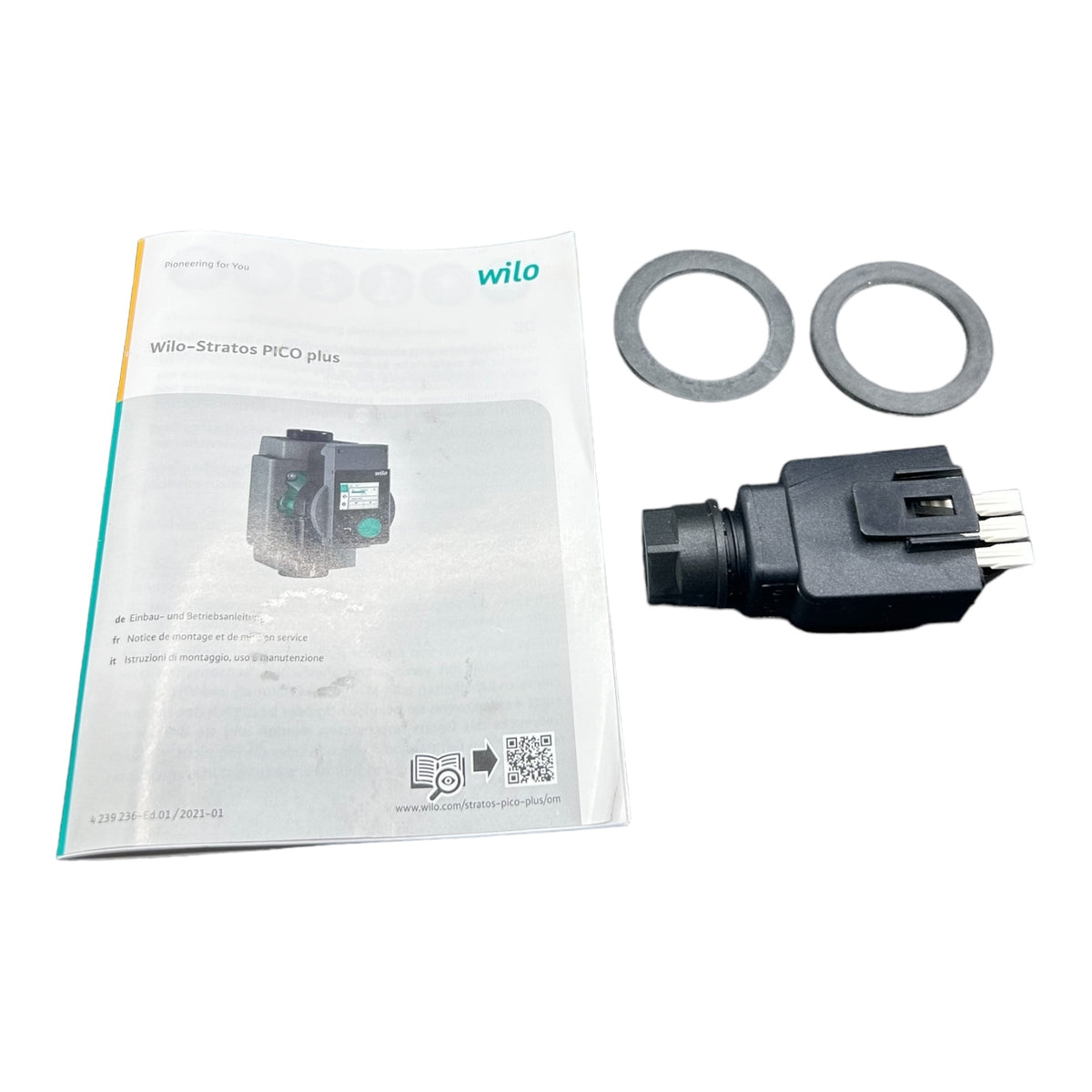 Wilo Nassläufer-Hocheffizienzpumpe Stratos PICO plus 25/0,5-6, G11/2,40W 4244375