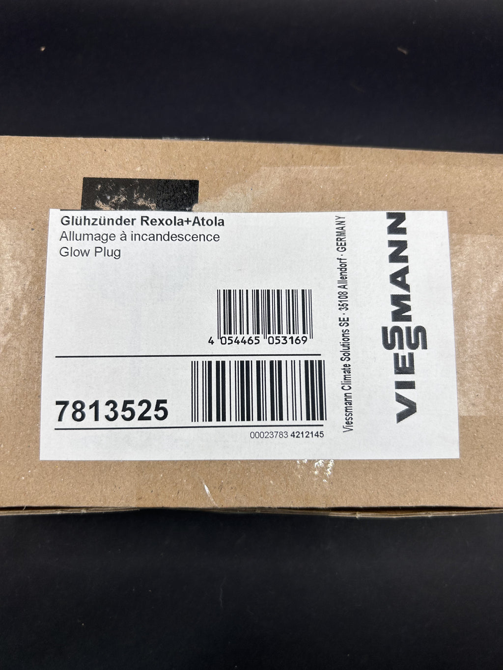 Viessmann Glühzünder für Atola + Rexola biferal Abschirmblech 7813525 + 7252048