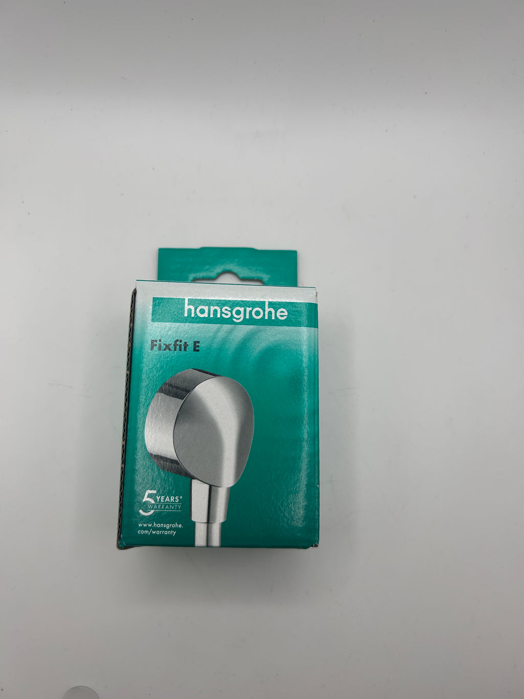 Grohe 27454000 hansgrohe Fixfit E Schlauchanschluss, Wandanschlussbogen,