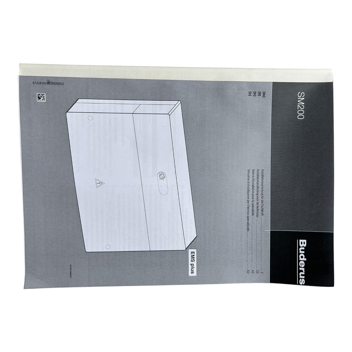 Buderus Solarmodul SM200 zur Trinkwassererwärmung 7738110115