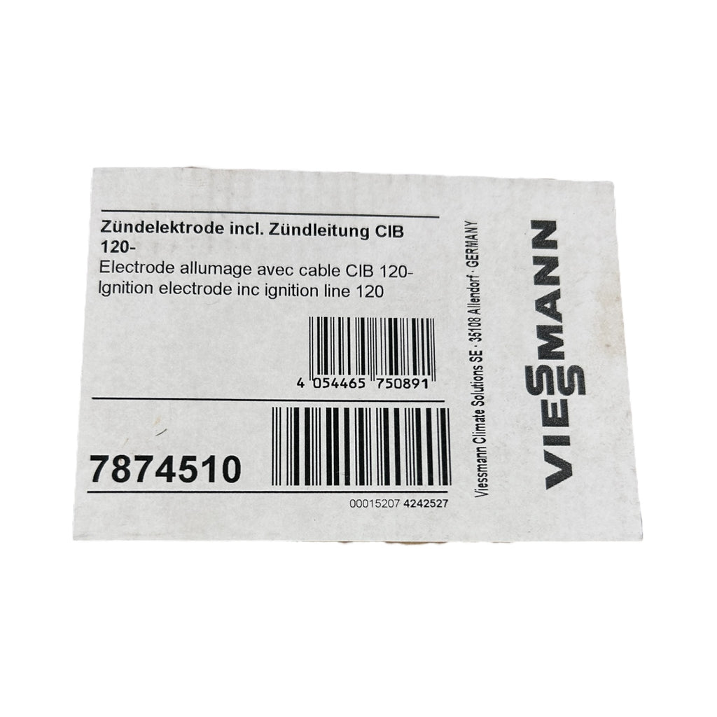 Elektrode Zündelektrode incl. Zündleitung CIB 120-VIESSMANN 7874510 Zündelektrod