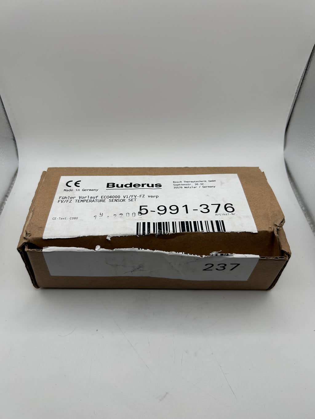 Buderus 5991376 Vorlauffühler ECO4000 V1/FV-FZ verp Temperatursensorset