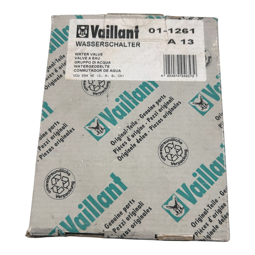 Vaillant 011261 Wasserschalter VCW 254 + 2 XE 255/2 256E
