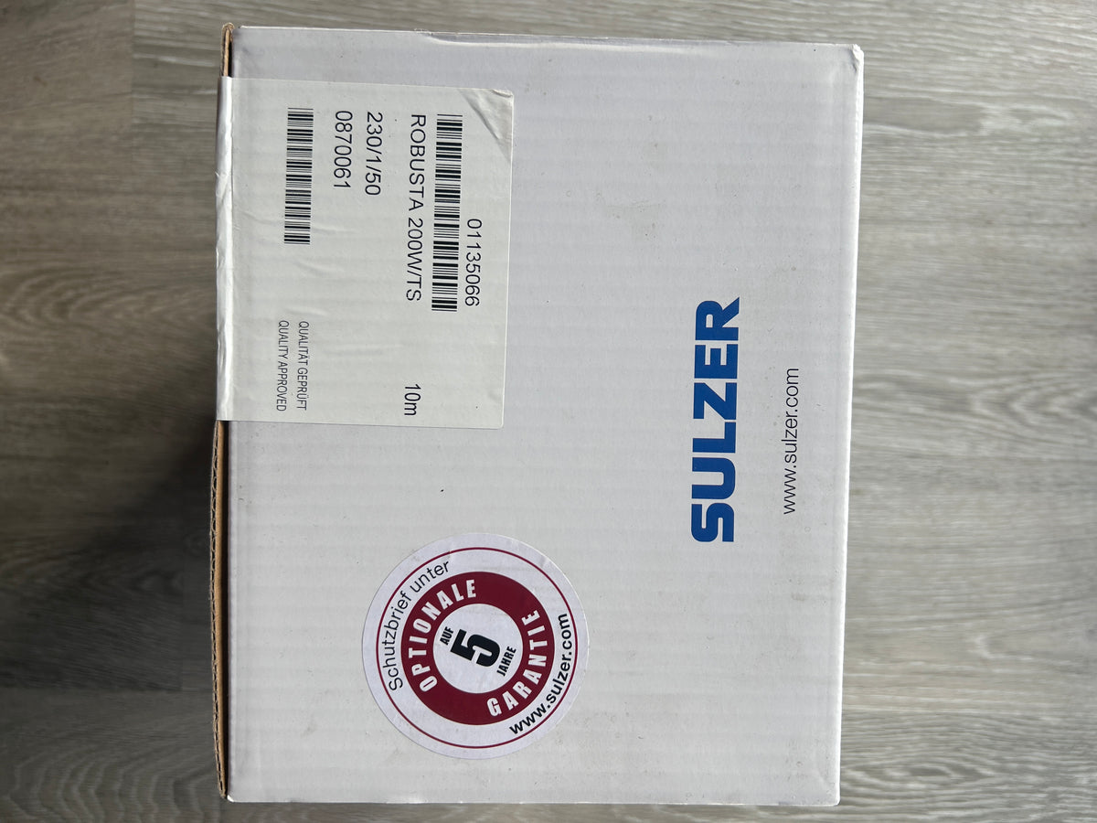 Sulzer Robusta200WTS ABS Robusta 200 W/TS Schmutzwasserpumpe mit 10 m Kabel