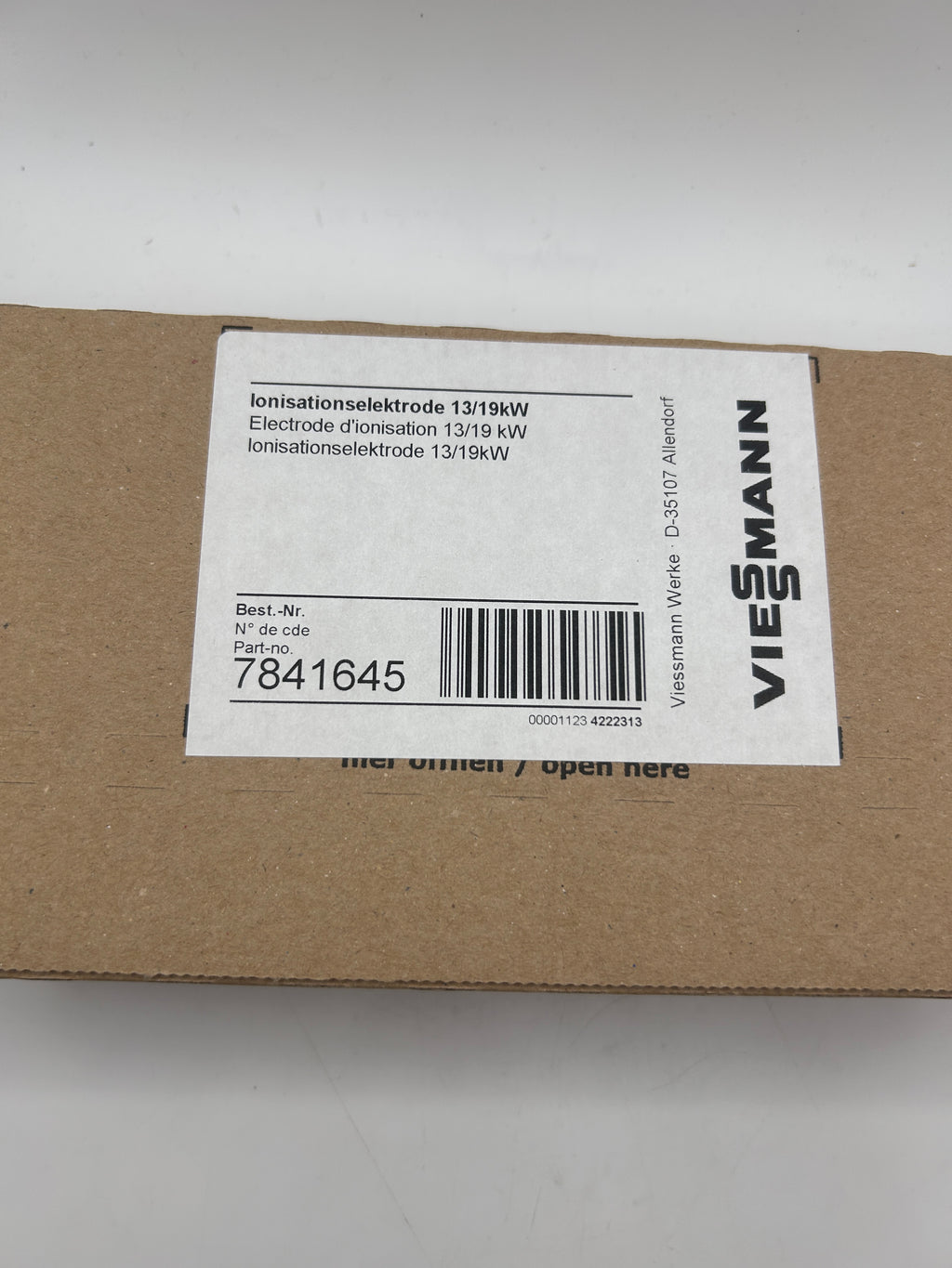 Viessmann Ionisationselektrode 7841645 passend für Vitocrossal 300 Ref. Nr.: